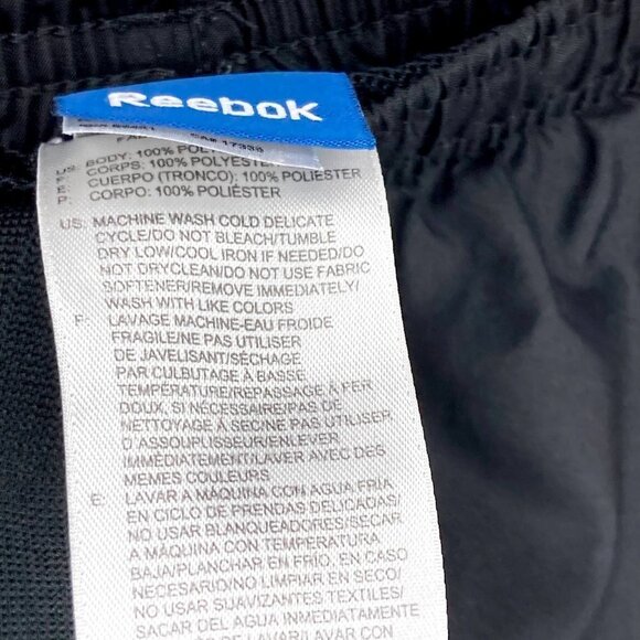 Reebok black athletic running shorts - Picture 6 of 6